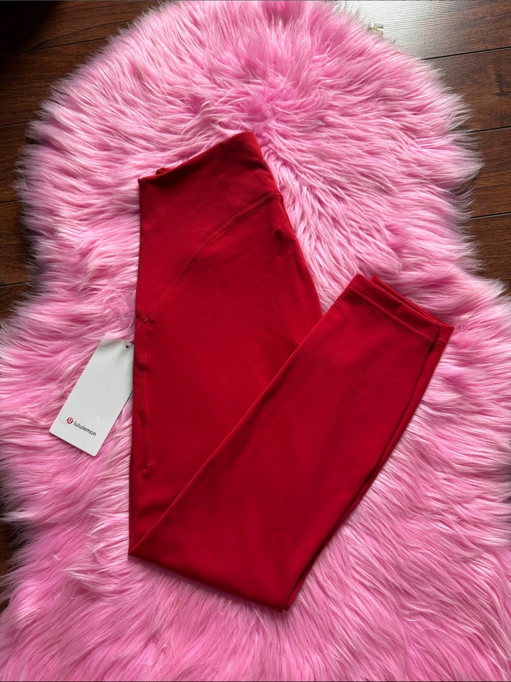 Size 8 instill tight HR 25” dark red NWT